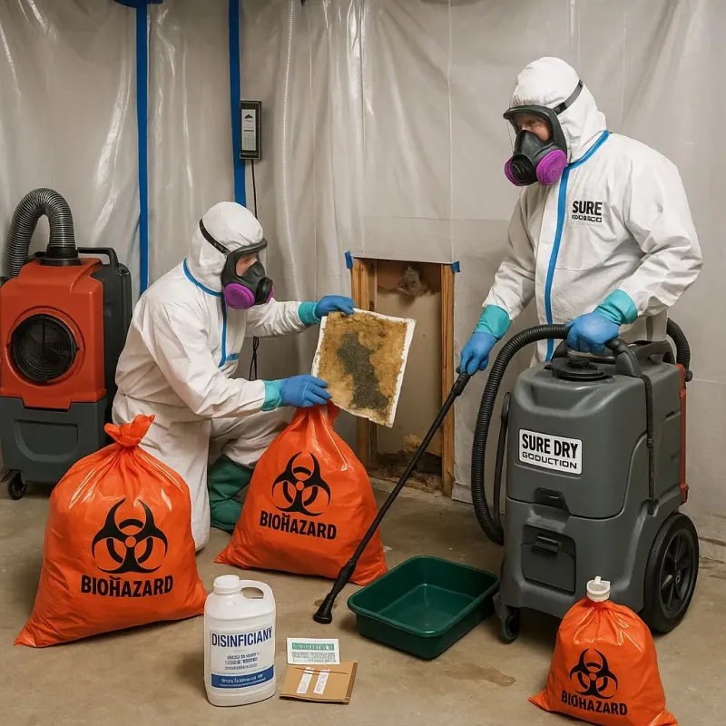Contaminated Water Handling Protocols process in Pike County, OH